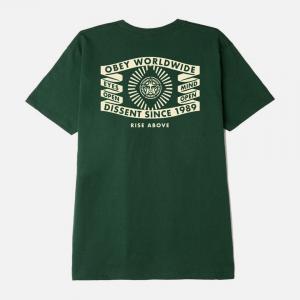 (165262979) 아이즈 오픈 배너 반팔티 FOREST GREEN